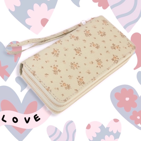 60. MYSTERY Super Cute Spring & Summer Floral Wallet / Wristlet - Picture 9 of 16